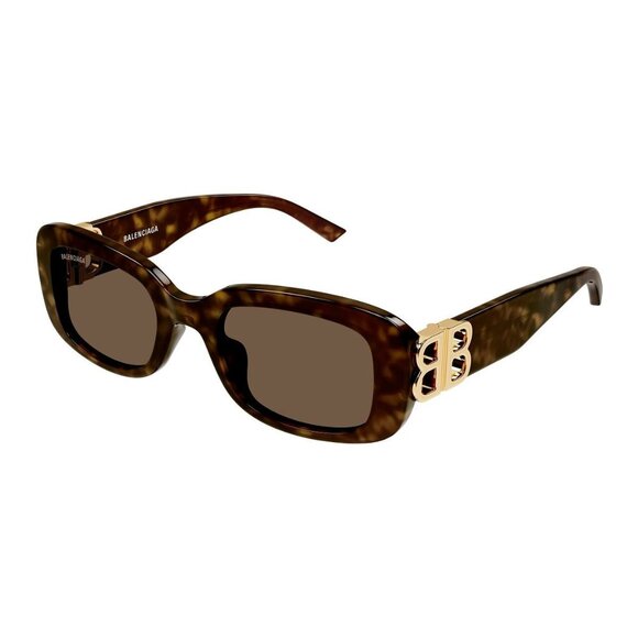 NEW BALENCIAGA SUNGLASSES HAVANA WOMEN EYEWEAR - Picture 1 of 3